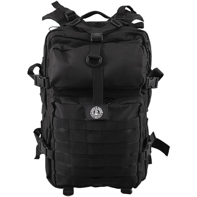 Unfair Athletics Rucksack Velcro Backpack - black