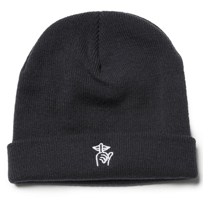 THE QUIET LIFE Beanie SHHH black