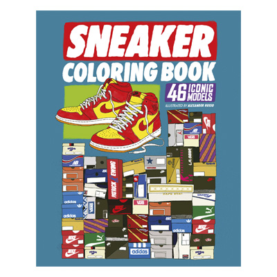 SNEAKER COLORING BOOK Ausmalbuch