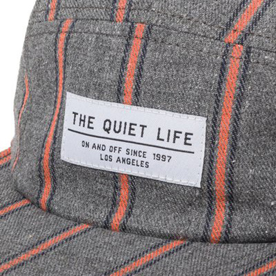 Striped-flannel-5panel-camper-hat-grey-orange-1.jpg