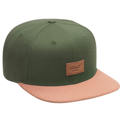 REELL Snap Back Cap ARC SUEDE - ink blue/grey