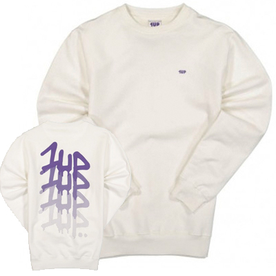 1UP Sweater FADERUNNER offwhite/lilac