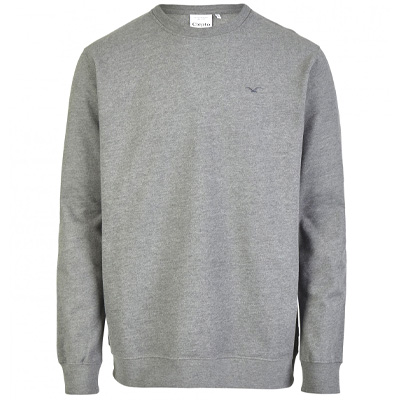 CLEPTOMANICX Sweater LIGULL heather forged iron