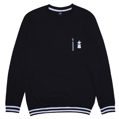 WRUNG Sweater POCKET CANS - black