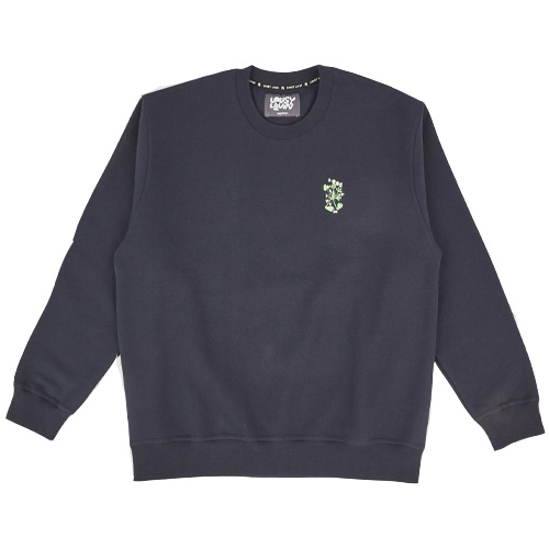 LOUSY LIVIN Crewneck SPACE WALK - night navy