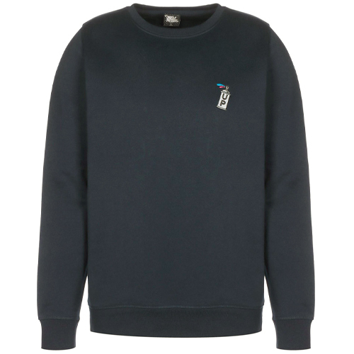 UNDERPRESSURE Sweater SPRAYCAN - navy