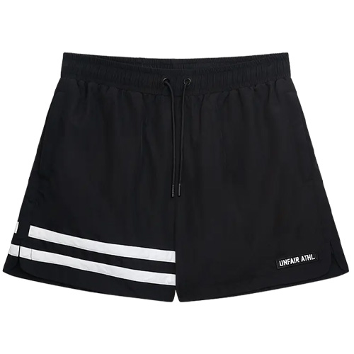 UNFAIR ATHLETICS Swim Shorts DMWU STRIPES - black