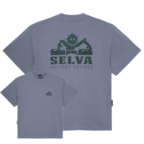 SELVA T-Shirt HOLIDAY SOUNDS - reception purple