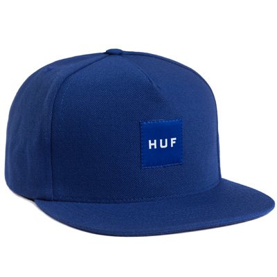 HUF Snap Back Cap BOX LOGO TONAL royal