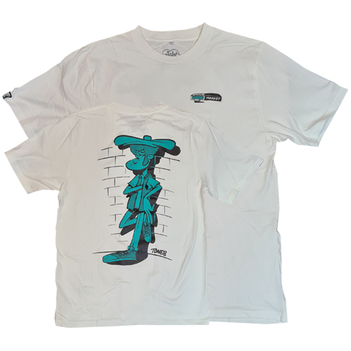 TONES T-Shirt CLOCKER - white