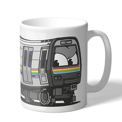 VANDALS ON HOLIDAYS Mug Caracas Metro