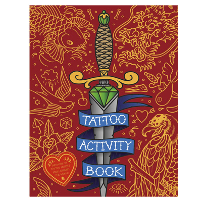 TATTOO ACTIVITY BOOK Coloring Book