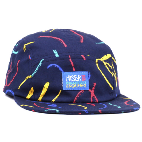 LASER 5Panel Cap HEARTBREAK dark navy/multi