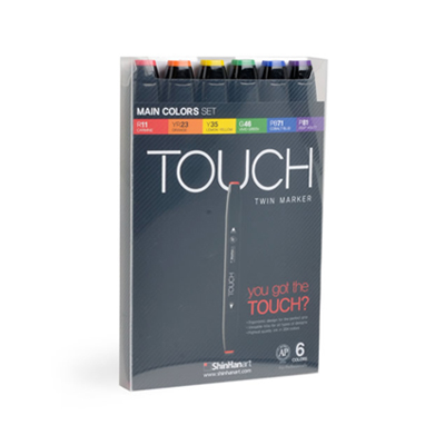 TOUCH TWIN MARKER 6er Set MAIN