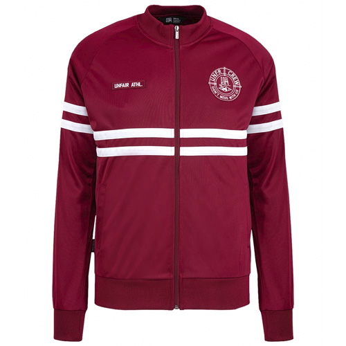 UNFAIR ATHLETICS Tracktop DMWU - burgundy/white