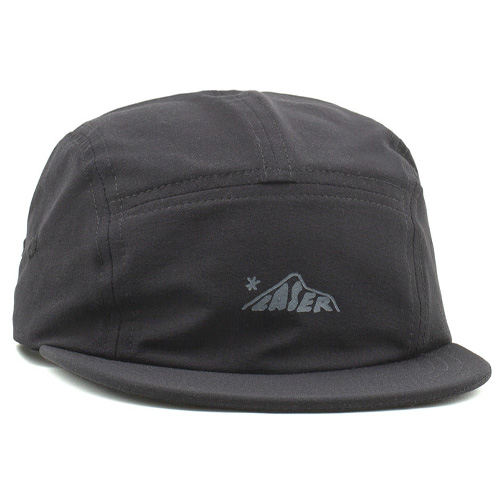 LASER 5Panel Cap TRAIL - black