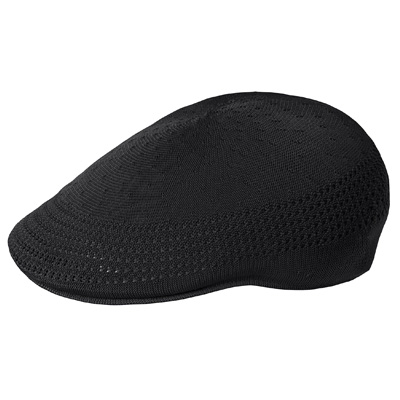 KANGOL Flat Cap TROPIC 507 VENTAIR black