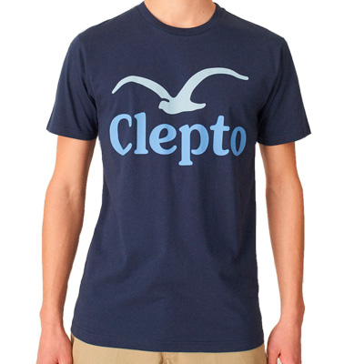 CLEPTOMANICX T-Shirt BIG CI dark navy/blue