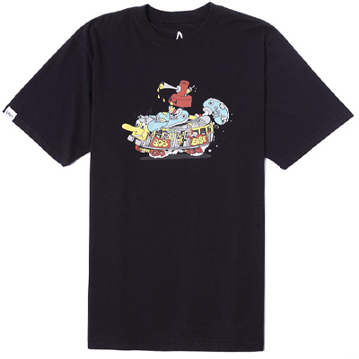 EASE T-Shirt BOB TRAIN - black