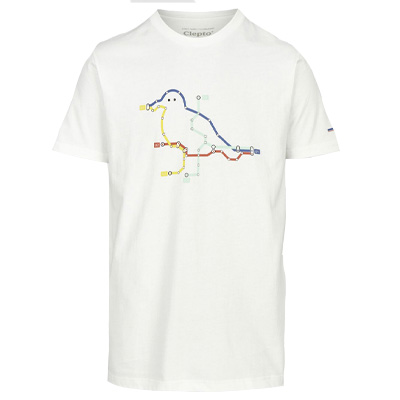 CLEPTOMANICX T-Shirt CCV - white