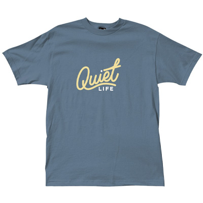 THE QUIET LIFE T-Shirt CITY LOGO T - Slate