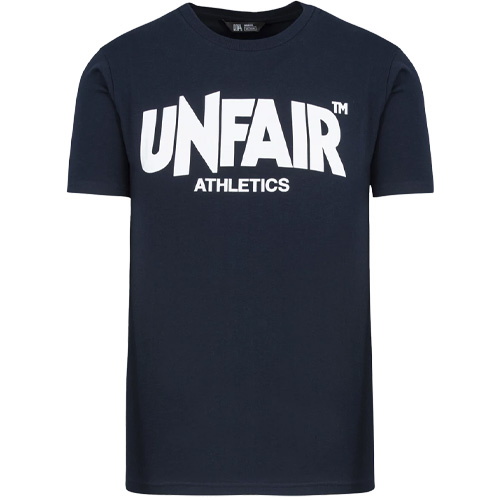 UNFAIR ATHLETICS T-Shirt CLASSIC LABEL - navy