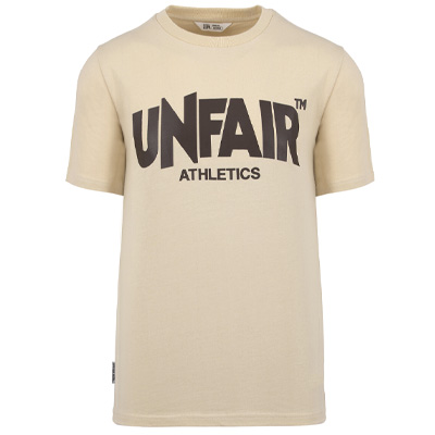 UNFAIR ATHLETICS T-Shirt CLASSIC LABEL - sand