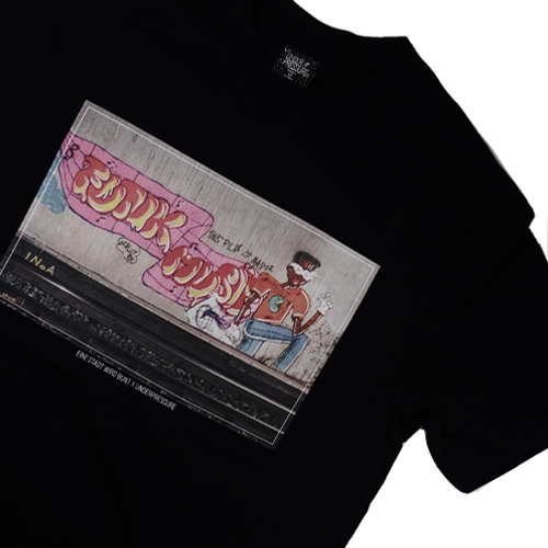 UNDERPRESSURE T-Shirt EINE STADT WIRD BUNT - black