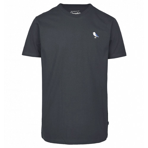 CLEPTOMANICX T-Shirt EMBRO GULL - blue graphite