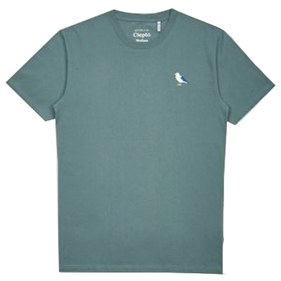 CLEPTOMANICX T-Shirt EMBRO GULL north atlantic