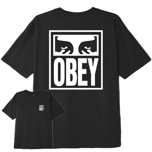 OBEY T-Shirt EYES ICON 2 - black