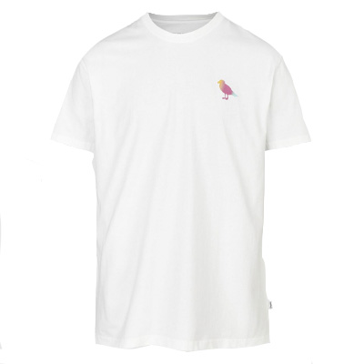 CLEPTOMANICX T-Shirt FADING GULL - white