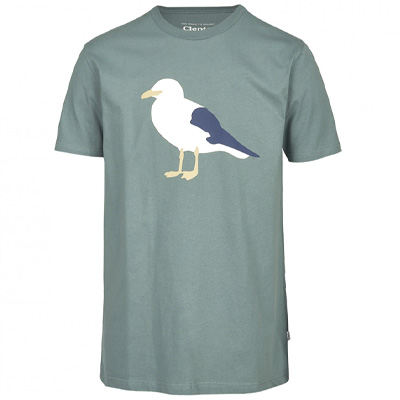 CLEPTOMANICX T-Shirt GULL - north atlantic