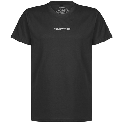 Stylewriting T-Shirt Logo black/darkgrey