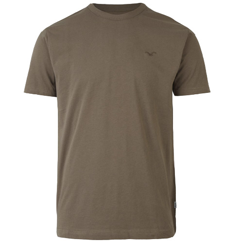 CLEPTOMANICX T-Shirt LIGULL REGULAR - deep taupe