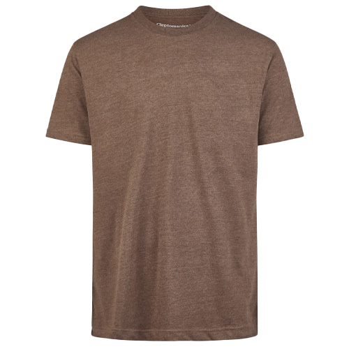 CLEPTOMANICX T-Shirt LIGULL REGULAR - heather rain drum