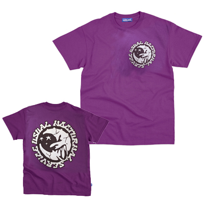 USUAL T-Shirt NOCTURNAL - purple