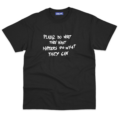 USUAL T-Shirt PLAYAZ - black