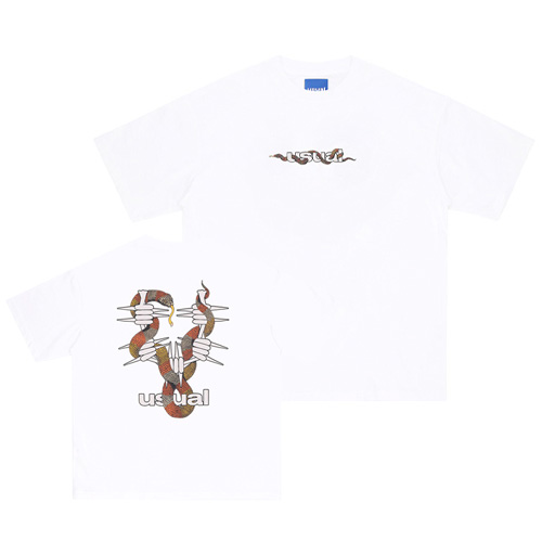 USUAL T-Shirt POISON - white