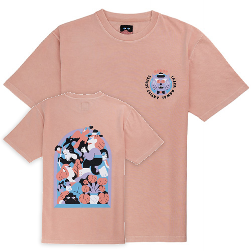 LASER T-Shirt HEDOF - peach