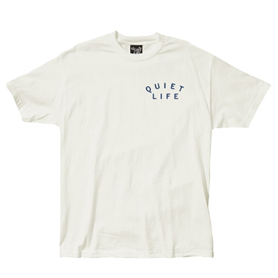 THE QUIET LIFE T-Shirt SHHH SHOP T - Creme