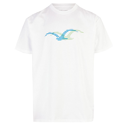 CLEPTOMANICX T-Shirt SHIFTING MÖWE - white