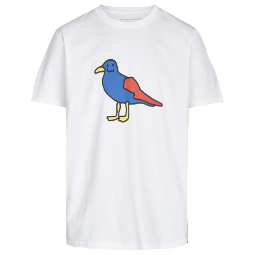 CLEPTOMANICX T-Shirt SMILE GULL - white