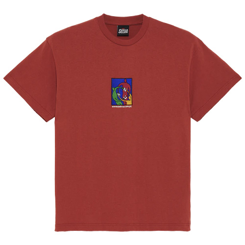 SELVA T-Shirt SUN - burnt red