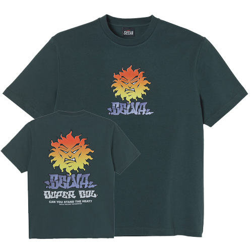 SELVA T-Shirt SUPER SOL - ocean green