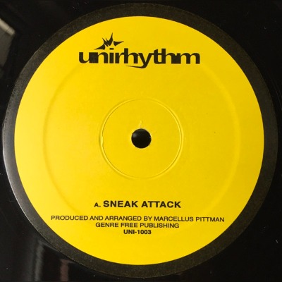 Marcellus Pittman - Sneak Attack - Vinyl 12\"