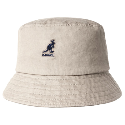 KANGOL Bucket Hat WASHED COTTON khaki