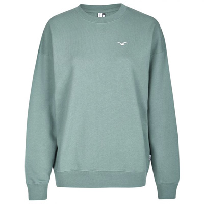 CLEPTOMANICX Girl Sweater MINI MÖWE north atlantic green