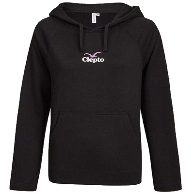 CLEPTOMANICX Girl Hoody CI black