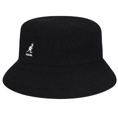 KANGOL Bucket Hat WOOL LAHINCH black